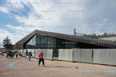 Gdńsk. Przebudowa dworca PKP w Gdańsku Wrzeszczu....