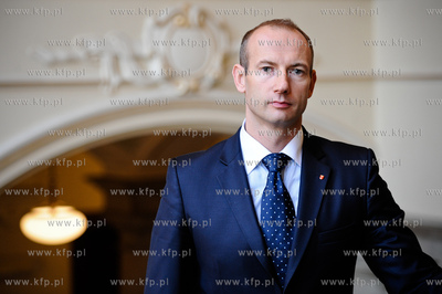 Gdansk. Nowy Ratusz. Sesja Rady Miasta Gdanska. 
Nz...