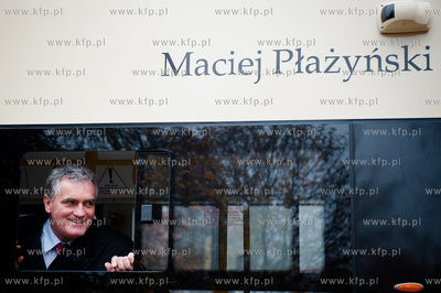 Gdansk. Przystanek tramwajowy przy ul. Dlugie Ogrody....