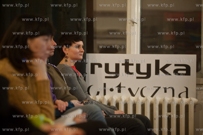 Gdansk. Swietlica Krytyki Politycznej. Spotkanie z...