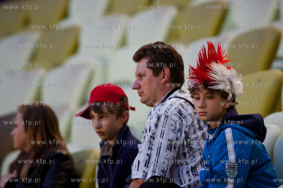 Gdansk. Stadion PGE Arena. Mecz z pewna wygrana - mecz...