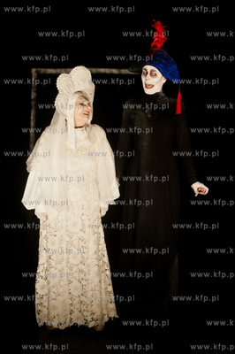 Gdansk. Teatr Wybrzeze. Proba spektaklu pt. Martwe...