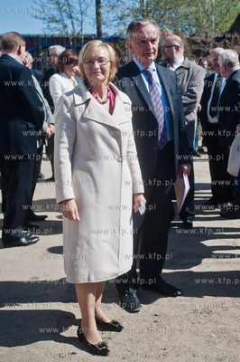 Gdansk. Batycki Kampusu Uniwersytetu Gdanskiego. Uroczystosc...