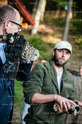 Gdansk. Oliwa. Lesniczowka Wroblowka. Wypuszczenie...