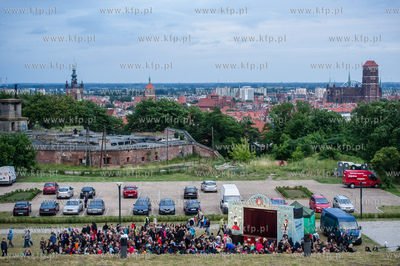 Gdansk. Gora Gradowa. XIX Miedzynarodowy Festiwal Teatrow...