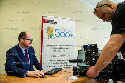 Gdansk. Urzad Miasta. Glowna siedziba przyjmowania...