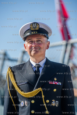 Port Wojenny w Gdyni Oksywie. Uroczystosc objecia obowiazkow...