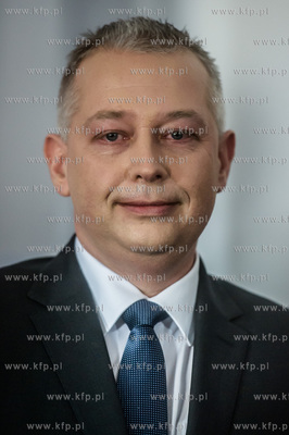 Gdańsk. Urząd Miasta. Konferencja prasowa na której...