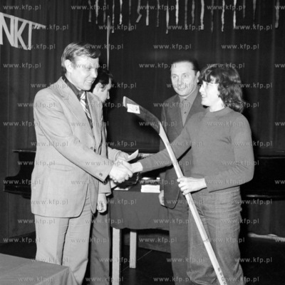 Wręczenie nagród w turnieju hokejowym o puchar Głosu...