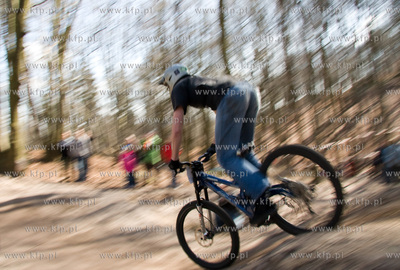 Sopot, bike park przy ul. Smolnej. Pierwsze zawody...