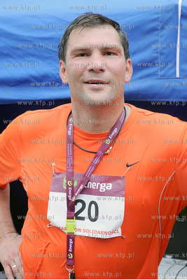 Dariusz Tiger Michalczewski wzial udzial w XV Maratonie...