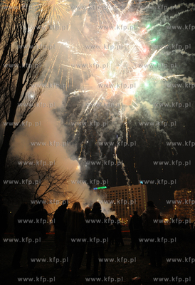 Gdynia. Skwer Kosciuszki. Mieszkancy Gdyni swietuja...