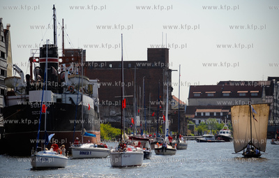 Gdansk. Dlugi Targ. III Swiatowy Zjazd Gdanszczan....