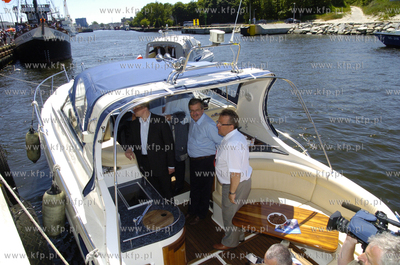 Kolobrzeg
Bronislaw Komorowski, marszalek Sejmu RP...