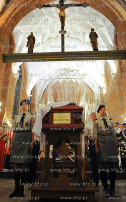 Gdansk. Bazylika sw Brygidy. Msza sw  w intencji zmarlego...