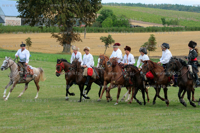 Rekonstrukcja bitwy z okresu kampanii napoleonskiej...