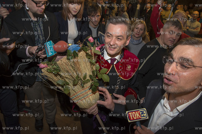 Zaprzysiezenie Roberta Biedronia na prezydenta Slupska.
06.12.2014
Fot....