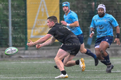 Sopot. Stadion Ogniwo Sopot. Ekstraliga rugby. Energa...