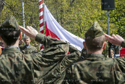 Święto Konstytucji 3 Maja. Uroczystości na placu...