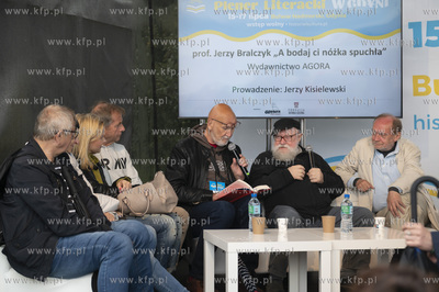 Gdynia, Bulwar Nadmorski. Plener Literacki. Spotkanie...