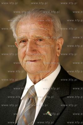 Roman Rogocz zasluzony pilkarz Lechii Gdansk obchodzil...