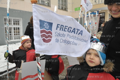 Orszak Trzech Kroli z okazji ich swieta. Pochod Trzech...