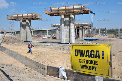 Budowa Obwodnicy Poludniowej Gdanska - wezel Lipce.
06.05.2011
Fot....
