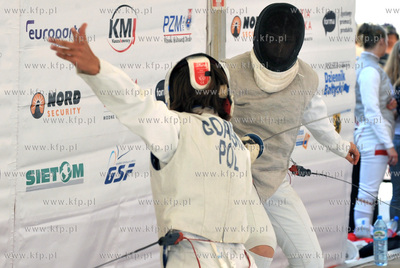 II Otwarte Mistrzostwa Gdanska we florecie. Pojedynek...