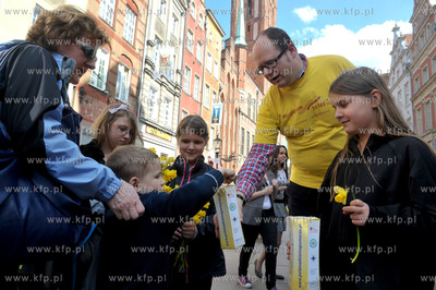 Gdansk. Final Pol Nadziei na Pomorzu. Coroczna kampania...