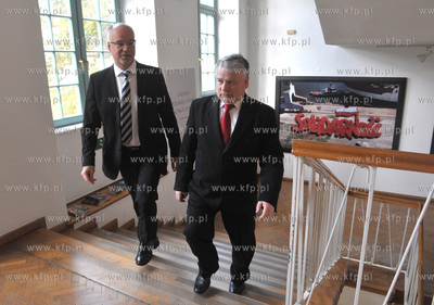 Palac Opatow w Oliwie. Uroczystosc otwarcia Konsulatu...