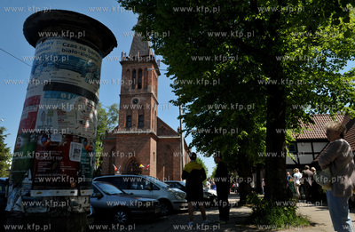 Uroczystosci i procesja Bozego Ciala w parafii sw....