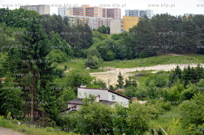 Okolice dawnego wiadukut kolejowego linii do Kokoszek...