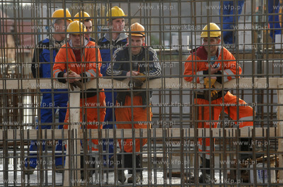 Banino, ul. Tuchomska. Uroczystosc wmurowania kamienia...