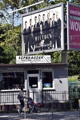 Billbord na al. Zwycięstwa w Gdyni z piłkarzami reprezentacji...