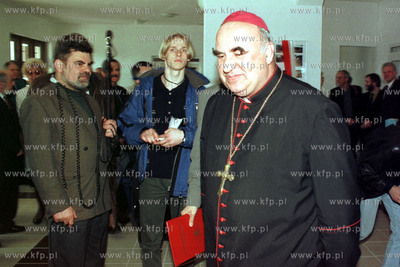 Biskup Elblaski Andrzej Sliwinski. 04.97 Fot. Maciej...