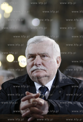 Gdansk. Bazylika Mariacka. Msza sw. za tragicznie zmarlych...