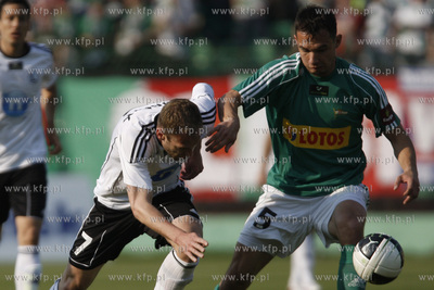 Gdansk. Mecz o mistrzostwo Ekstraklasy Lechia Gdansk...