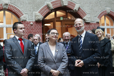 Dziedziniec Poludniowy Politechniki Gdanskiej. Uroczyste...