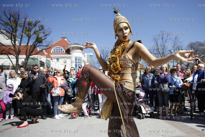 Sopot. Sopocka Ulica Artystow. Parada Multi Kulti,...