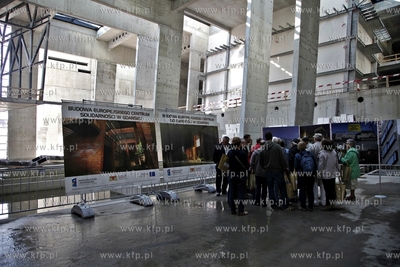 Dzien Otwarty budowy Europejskiego Centrum Solidarnosci...