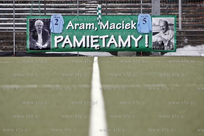 Gdansk. Boisko przy ul. Traugutta.  Sylwestrowy mecz...