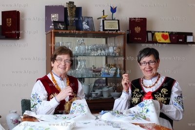 Hafciarki Bernadeta Reglinska i Wanda Dzierzgowska...