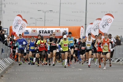 Polmaraton Gdanski. 26.10.2014 fot. Krzysztof Mystkowski...