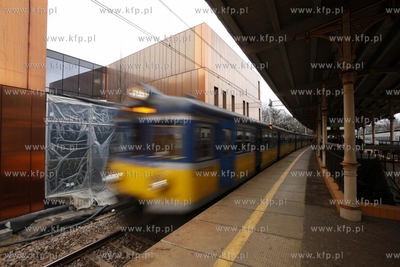 Budowa dworca kolejowego w Sopocie. 24.02.2015 fot....