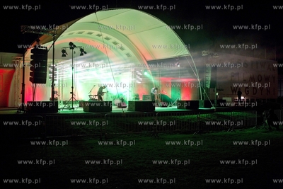 Gdynia. Festiwal Filmowy w Gdyni. Koncert zespołu...