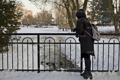 Gdańsk. Park Oruński. Pierwszy Kaczkomat, czyli ręczny...