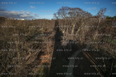 Sopot. Goyki 3 Art Inkubator. Nz. widok z wieży.
16.12.2021
fot....