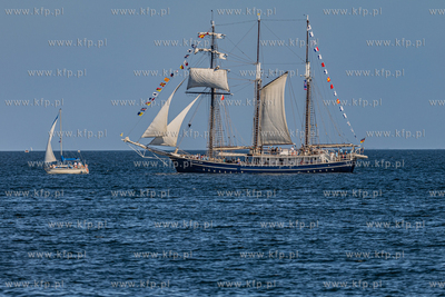 Baltic Sail. Parada żaglowców na Zatoce Gdańskiej....