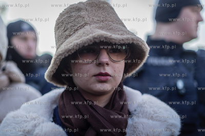 Demonstracja wsparcia dla lekarzy i pacjentek w Gdańsku....