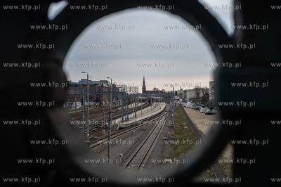 Gdańsk, Wrzeszcz, Wiadukt przy ul. Kościuszki na...